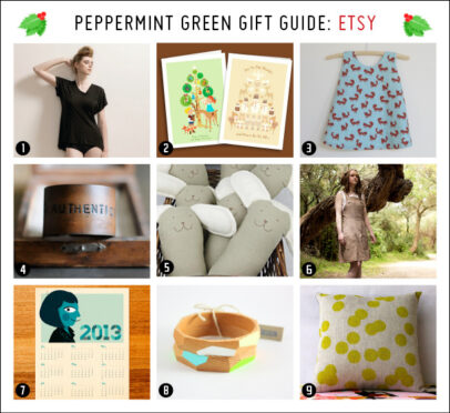 Peppermint Green Gift Guide: Etsy