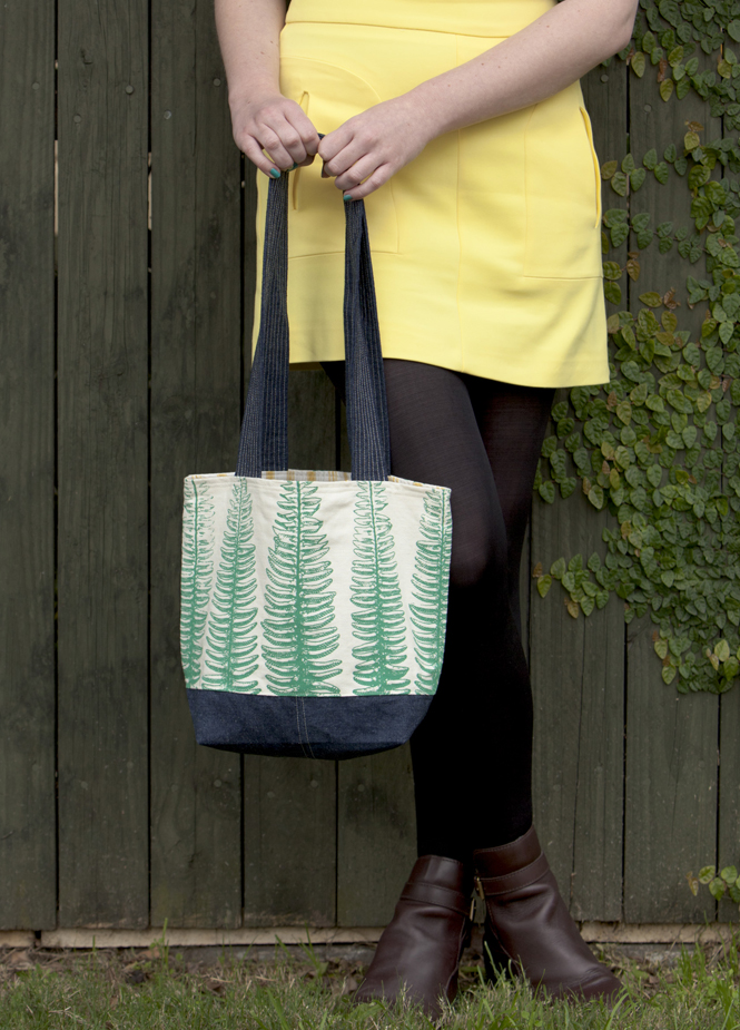 Peppermint Shopping Tote - DIY Project!