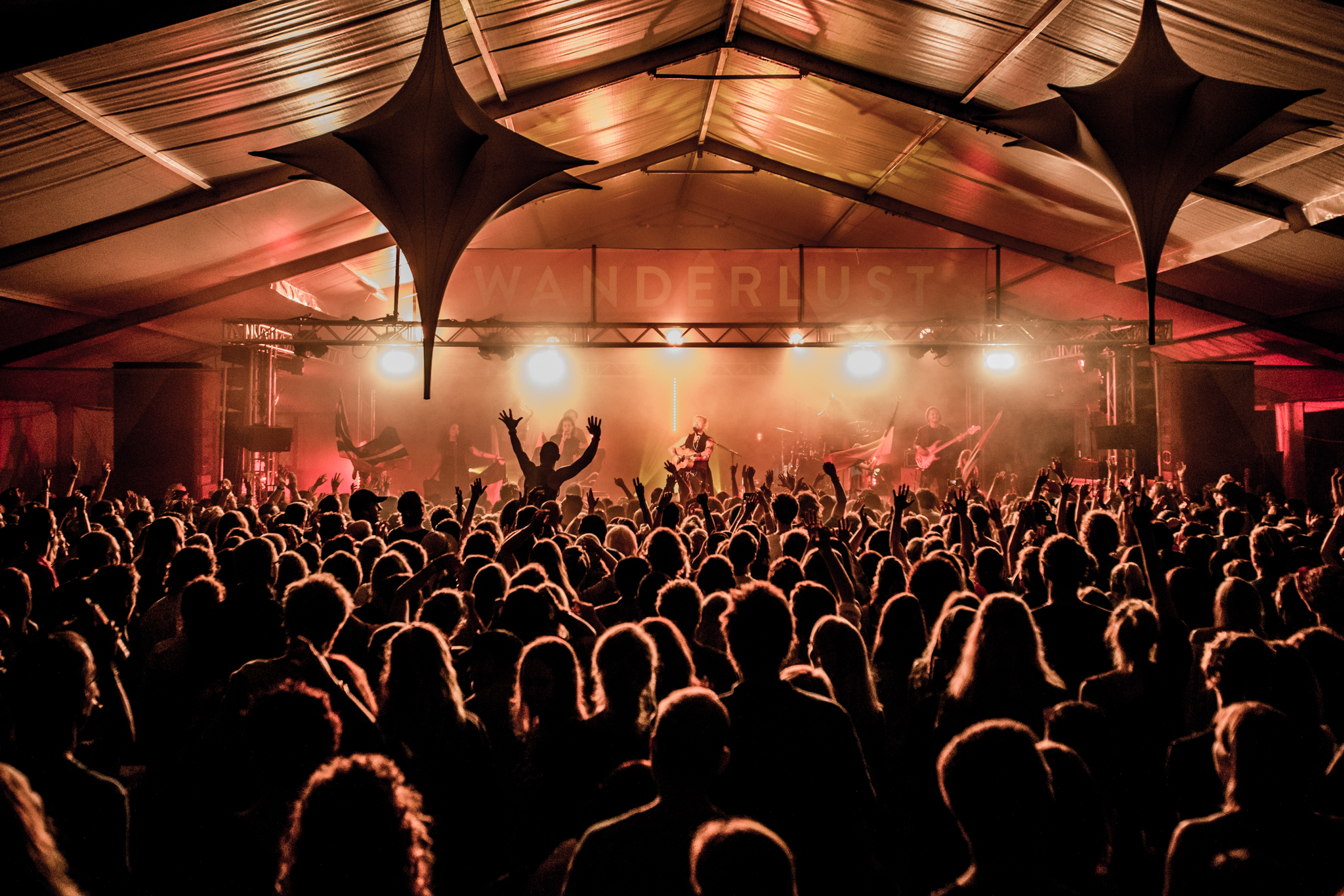 Wanderlust Sunshine Coast live music crowd