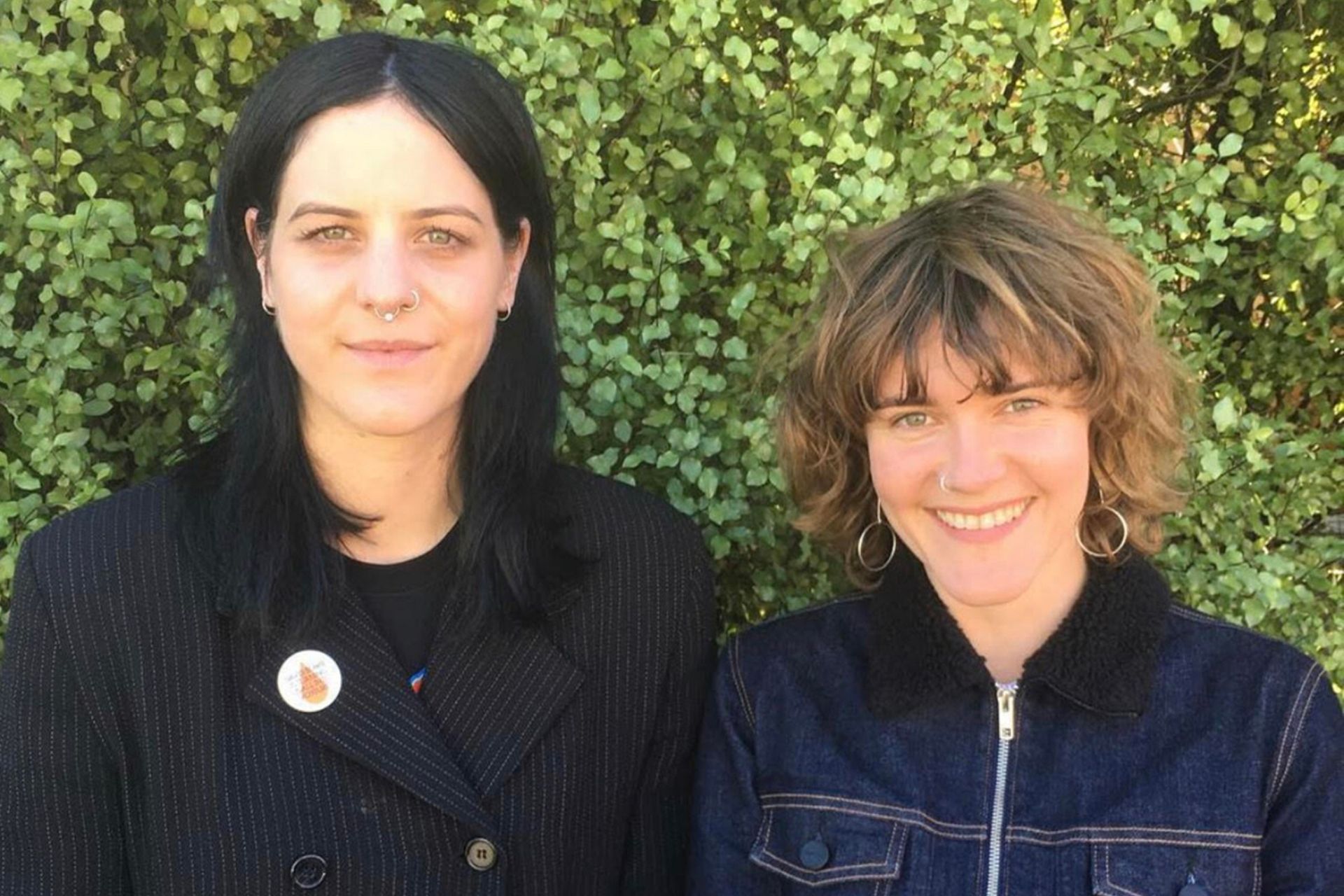 Courtney Sanders and Kelly Elkin