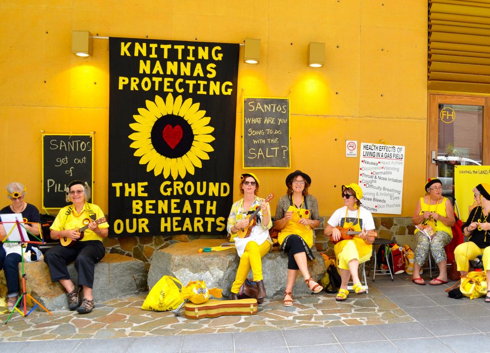 BAD Festival - Knitting Nanna's Knit In