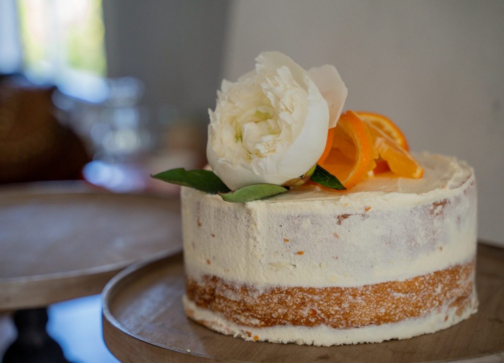 Lighthouse Peppermint Tangelo cake