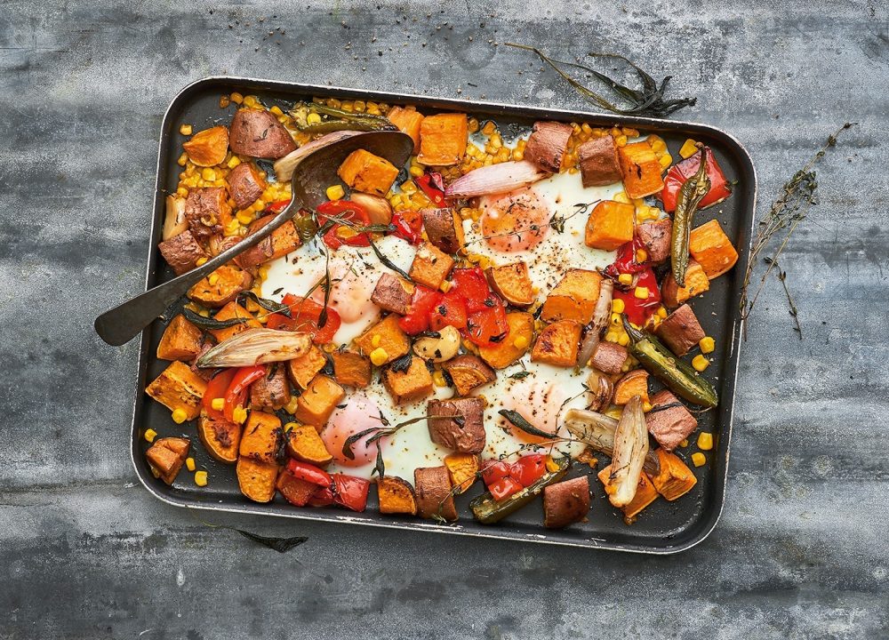 Superveg – sweet potato breakfast tray