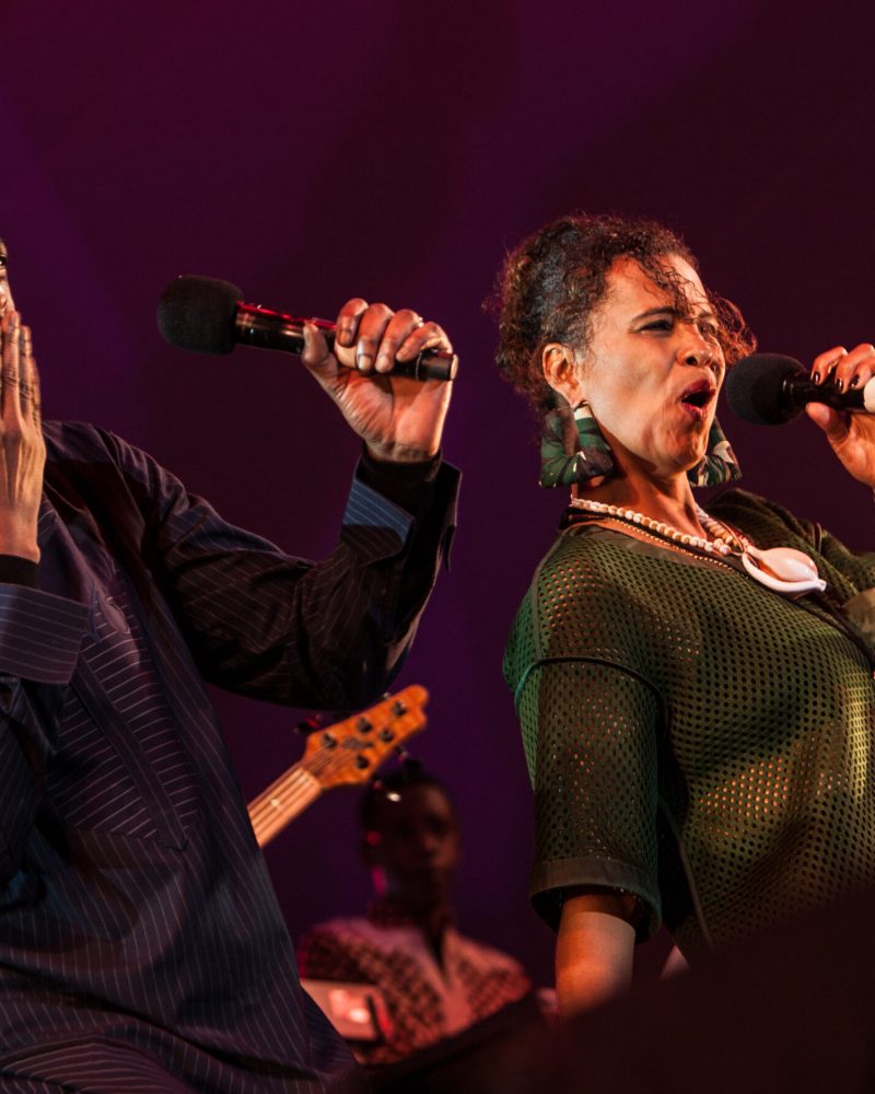 Youssou N'Dour and Neneh Cherry_WOMADelaide 2015_Credit Charles Seja