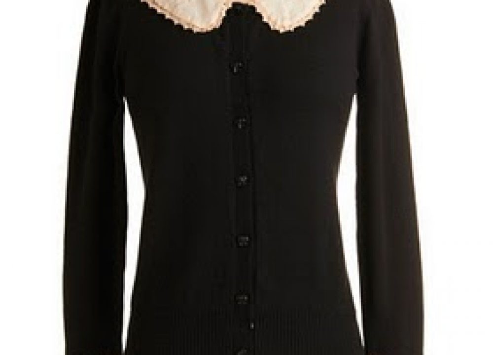 Doily Collar Cardi from Zoe Edwards